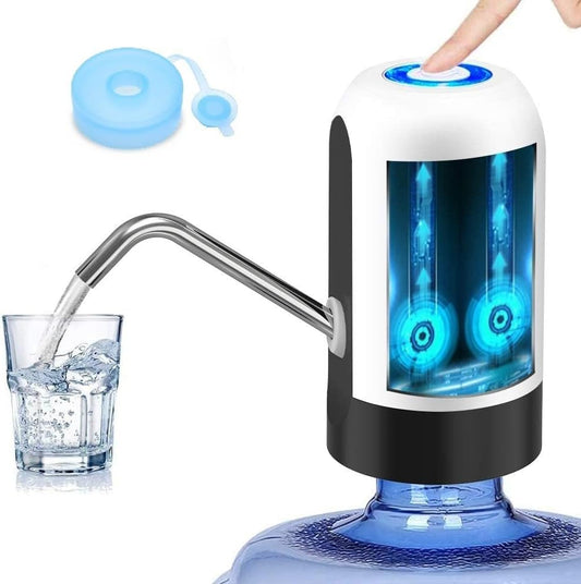 Dispenser Botol Air 5 Galon dengan Pengisian Daya USB Pompa Air Minum Otomatis Portabel